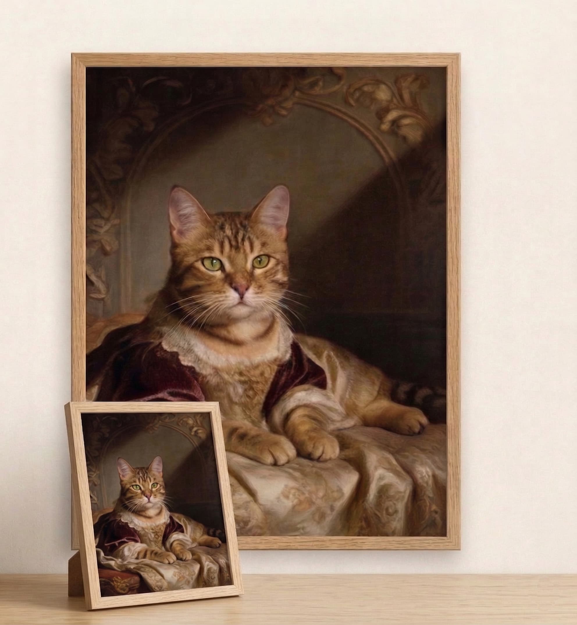 Studio pet reference image with natural expression